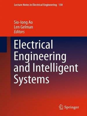 cover image of Electrical Engineering and Intelligent Systems